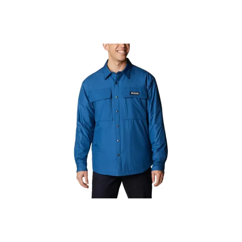 Columbia Puffer Jackets Men Blue-2