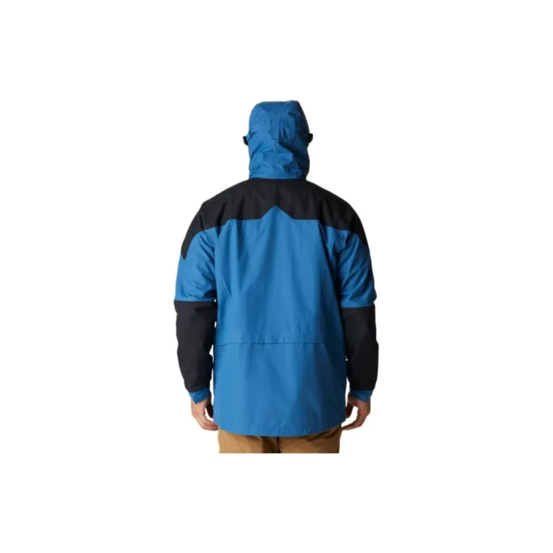 Columbia Windbreaker Jackets Men Dark Blue-3