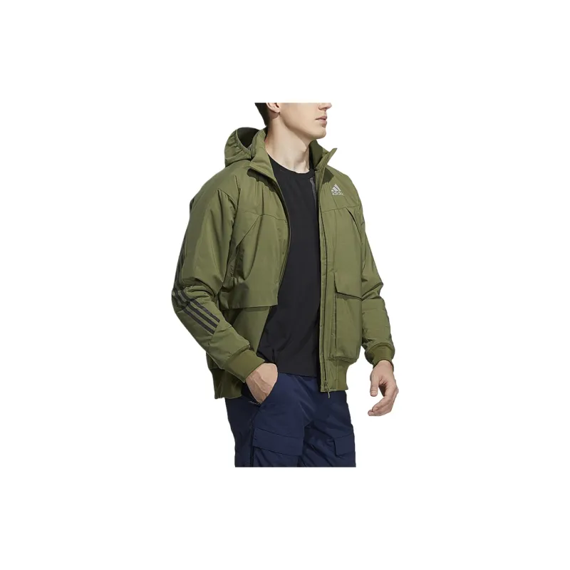 Adidas Trench Coats Men Green-3