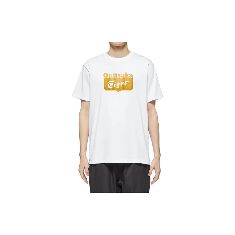 Onitsuka Tiger T Shirts Unisex White-3