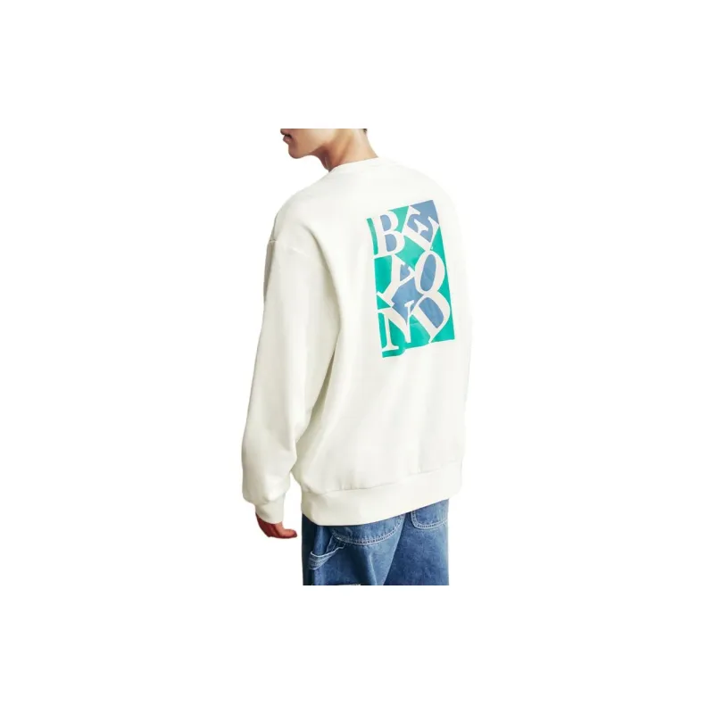361° Life Collection Sweatshirt Men's Cream White-2