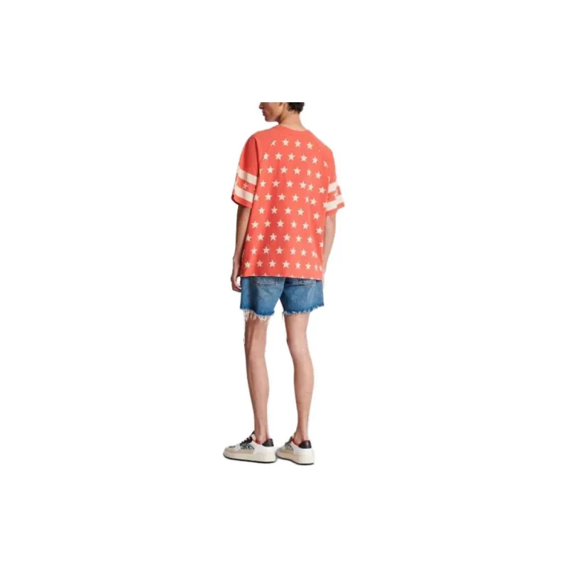 BALMAIN Signature Stars Print T Shirt-2