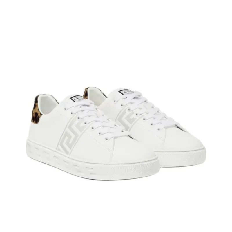 FANSIZHE Low Top Skateboard Shoes Men's White-2
