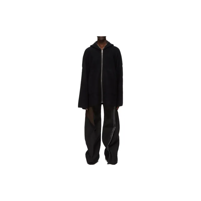 RICK OWENS Runway Wide Bela Drawstring Pants-2