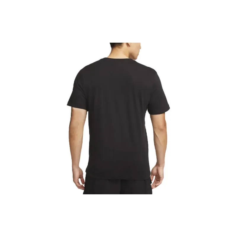 Nike T Shirts Men Black-4