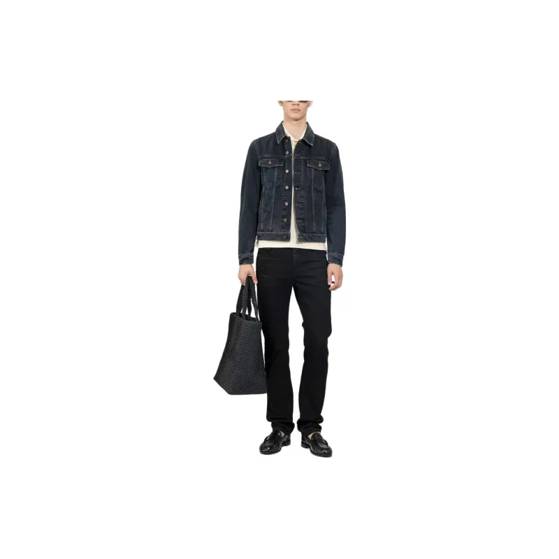 SAINT LAURENT Classic Denim Jacket-2