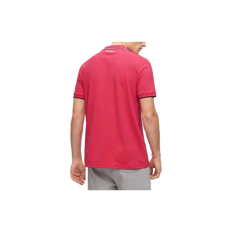 HUGO BOSS Polo Shirts Men Red-2