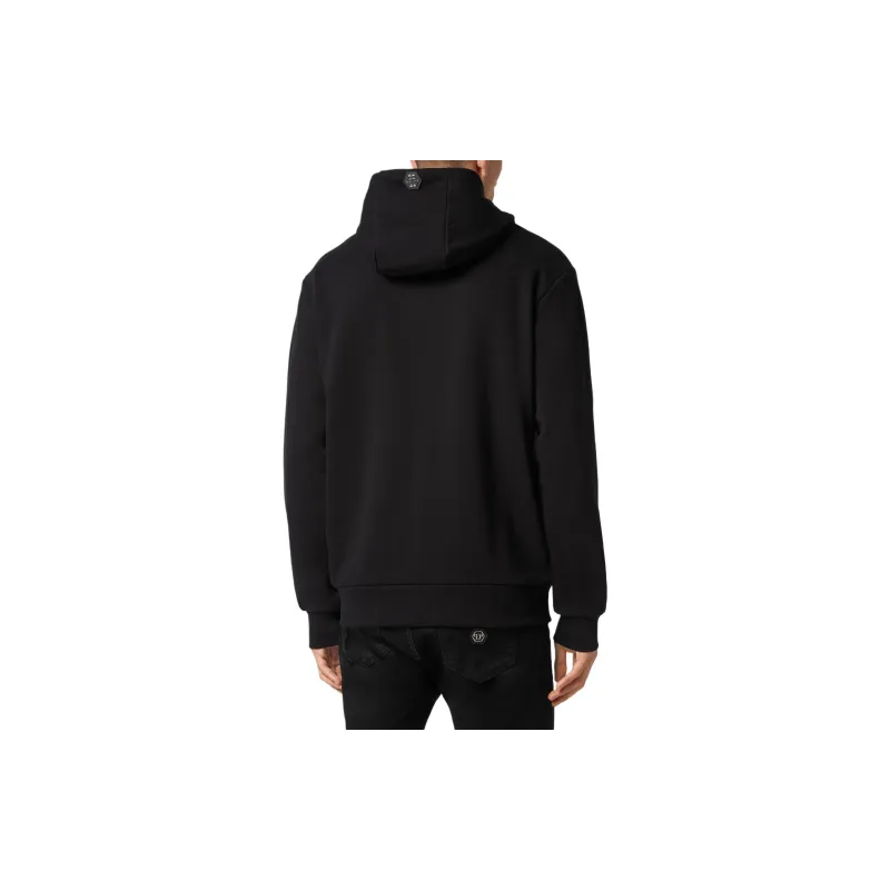 PHILIPP PLEIN Teddy Bear print Cotton Hoodie-1