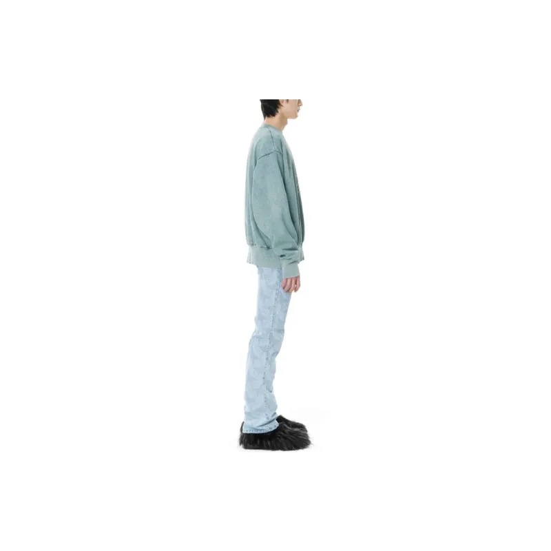 WE11DONE Sweatshirts Unisex Mint-3