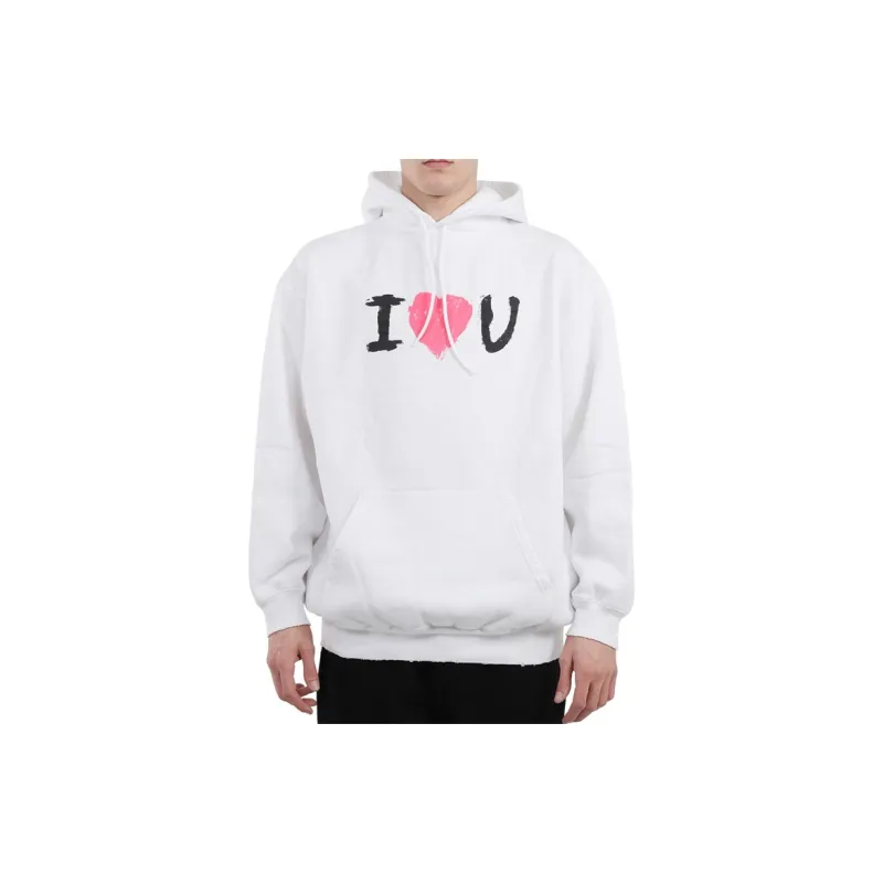 Balenciaga Sweatshirt Loose Fit Style Men's White-1