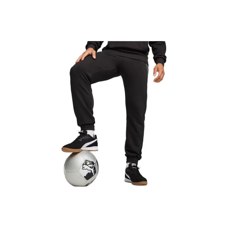 PUMA King Pro SS24 Football Sweatpants Knitted Sweatpants Men's Black Gray-2