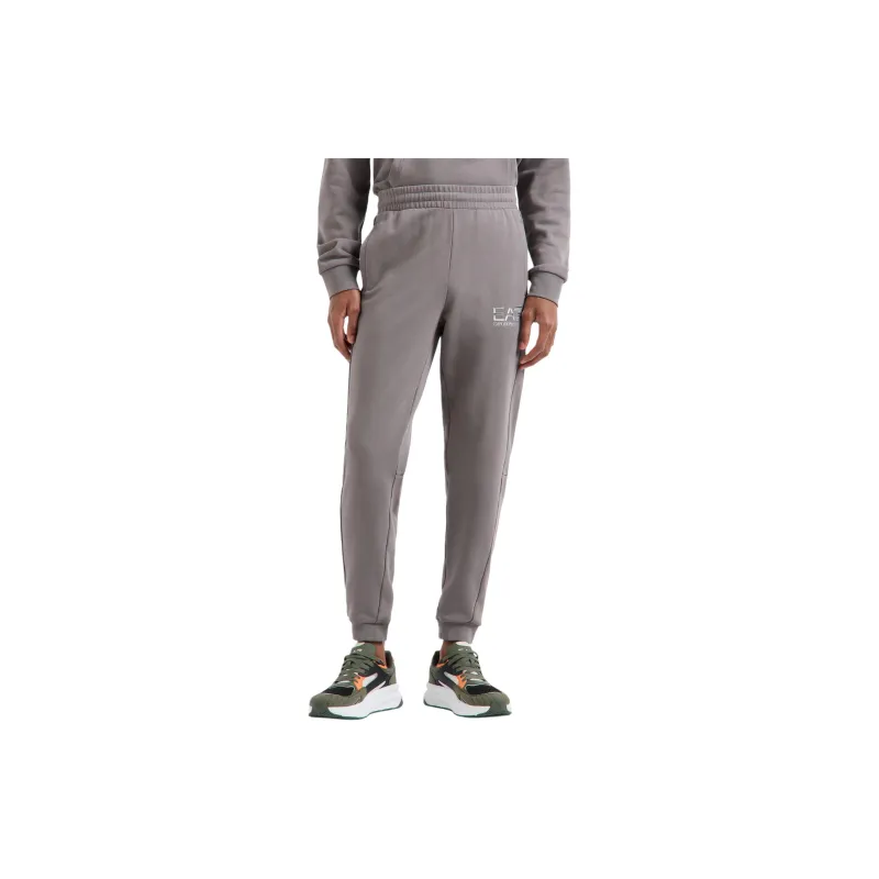 EMPORIO ARMANI EA7 SS24 Casual Pants Men's Rock Gray-1
