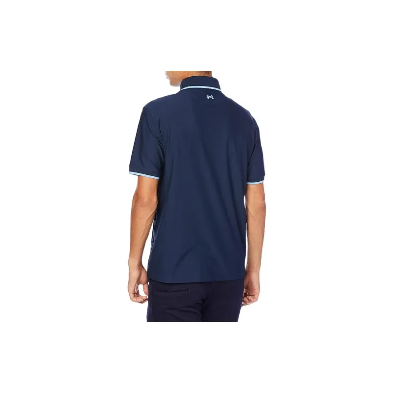 Under Armour Polo Shirts Men Dark Blue-3