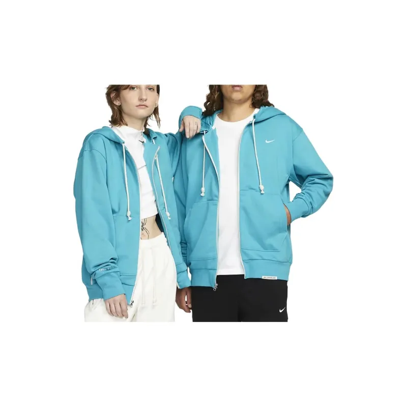 Nike Dri-FIT Full-Zip Basketball Hoodie Jackets Coats Unisex Blue-1