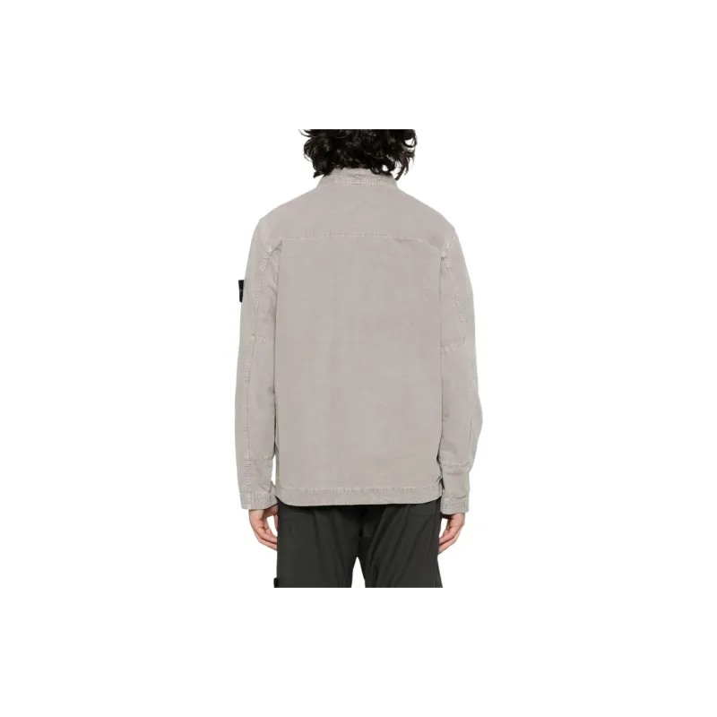 STONE ISLAND SS24 Jackets & Coats Men's Light Gray-2