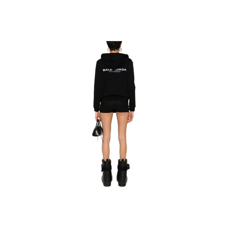 Balenciaga Activewear Jersey Full Zip Hoodie-2