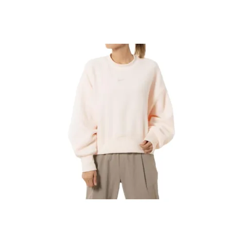 Nike Clothing Sweatshirts Women's Beige