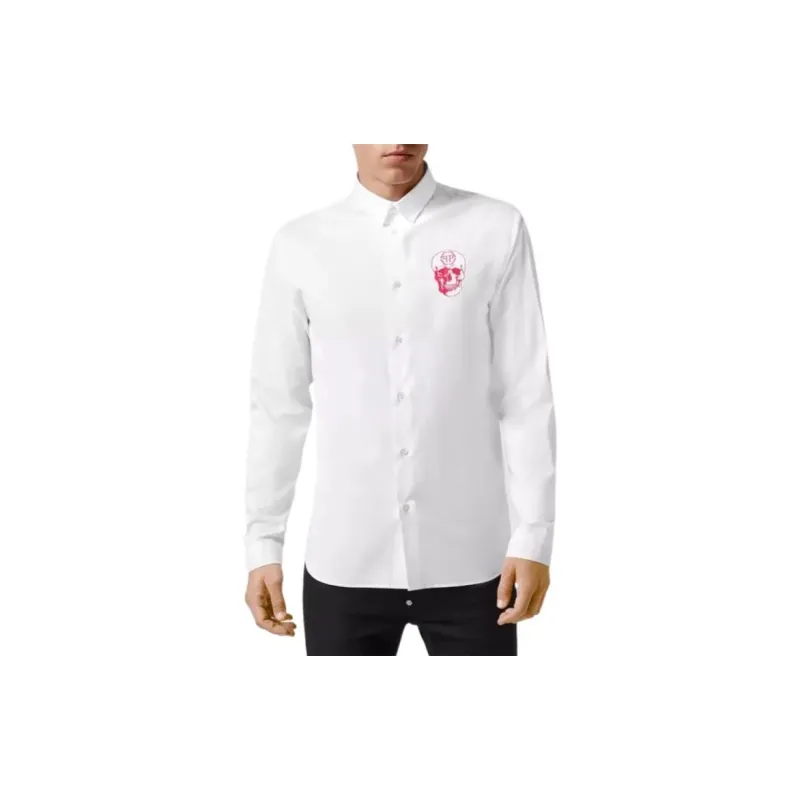 PHILIPP PLEIN FW22 Shirt Men's White-2