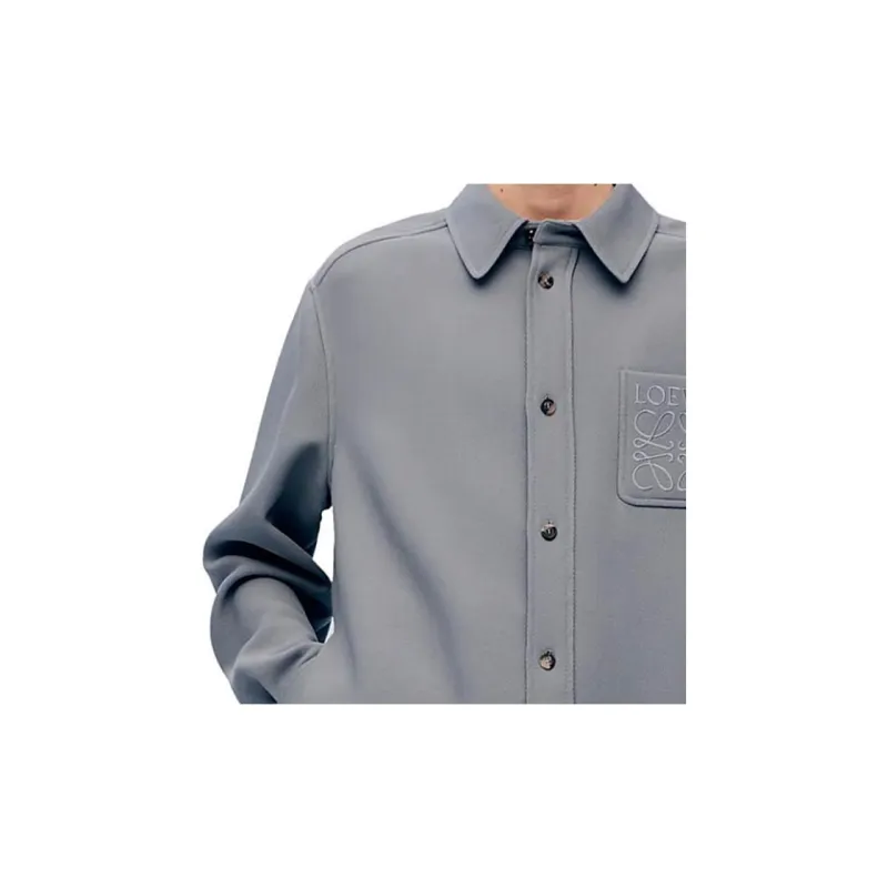 LOEWE Anagram Pocket Overshirt-4