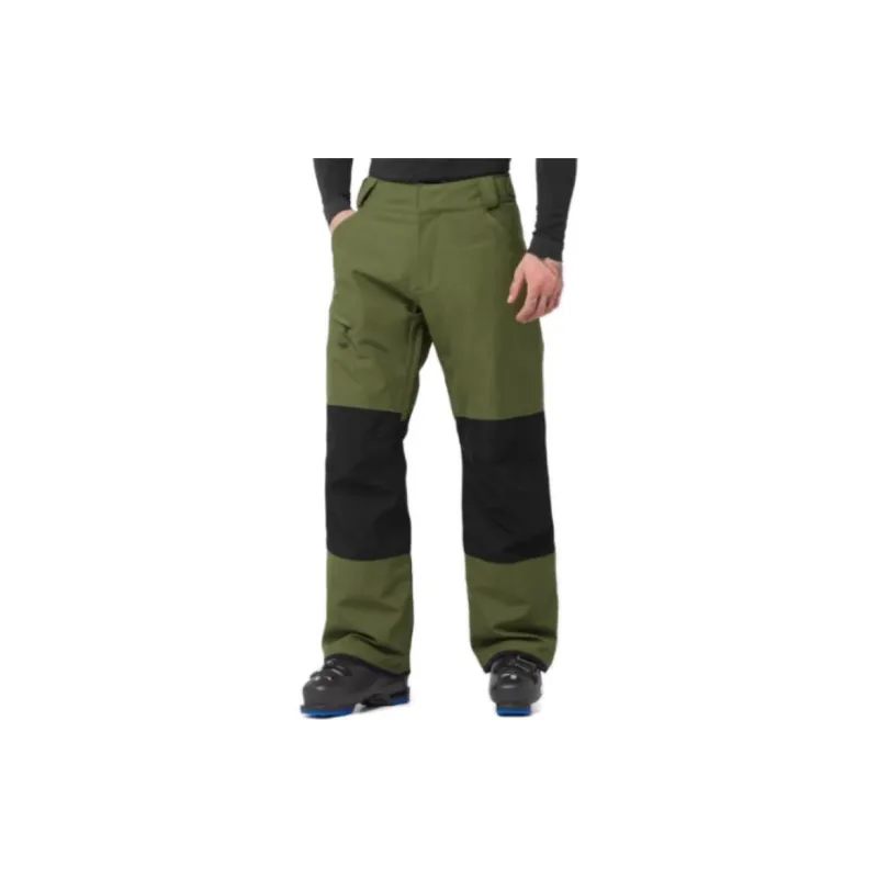 SALOMON Transfer Puff Ski Pants Men's Green-2