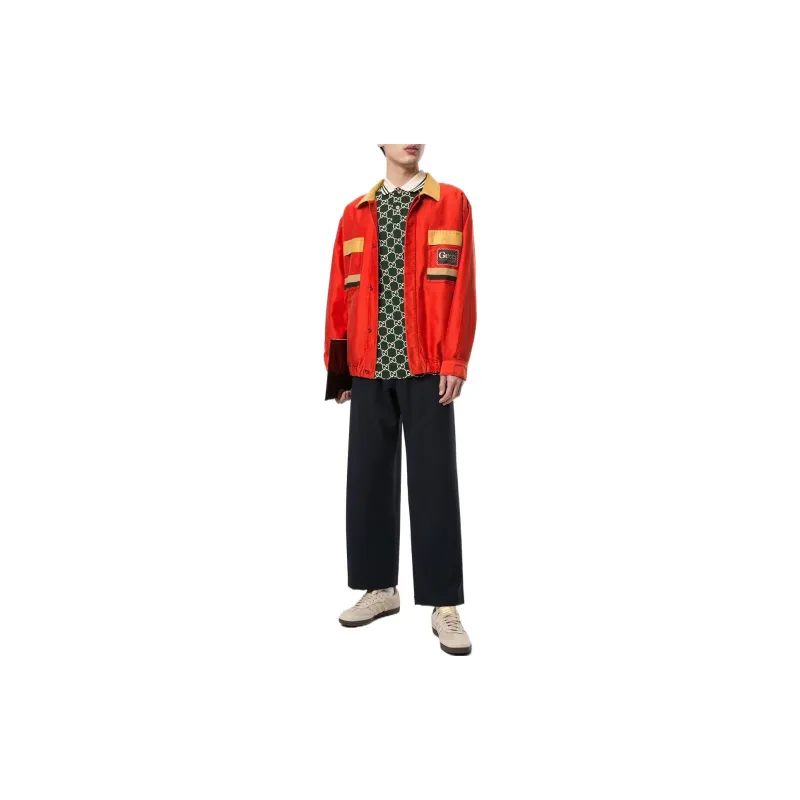 GUCCI Jackets Men Orange-1