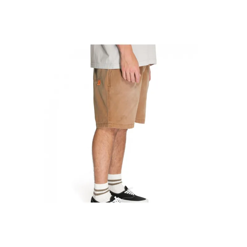 MADNESS Casual Shorts Unisex Brown-4