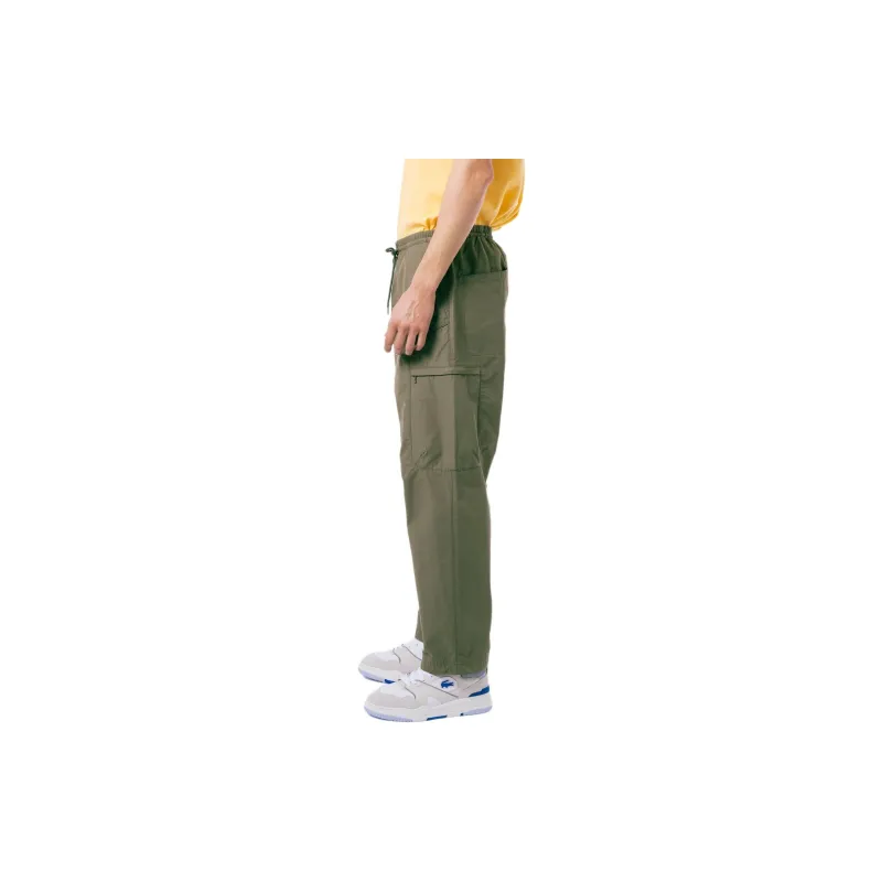 LACOSTE Cargo Pants Men's Green-5