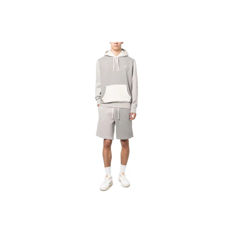 Polo Ralph Lauren Mélange-effect Cotton Shorts-2