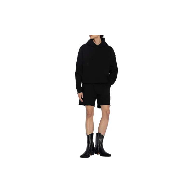 AMIRI Logo Patch Drawstring Shorts-2