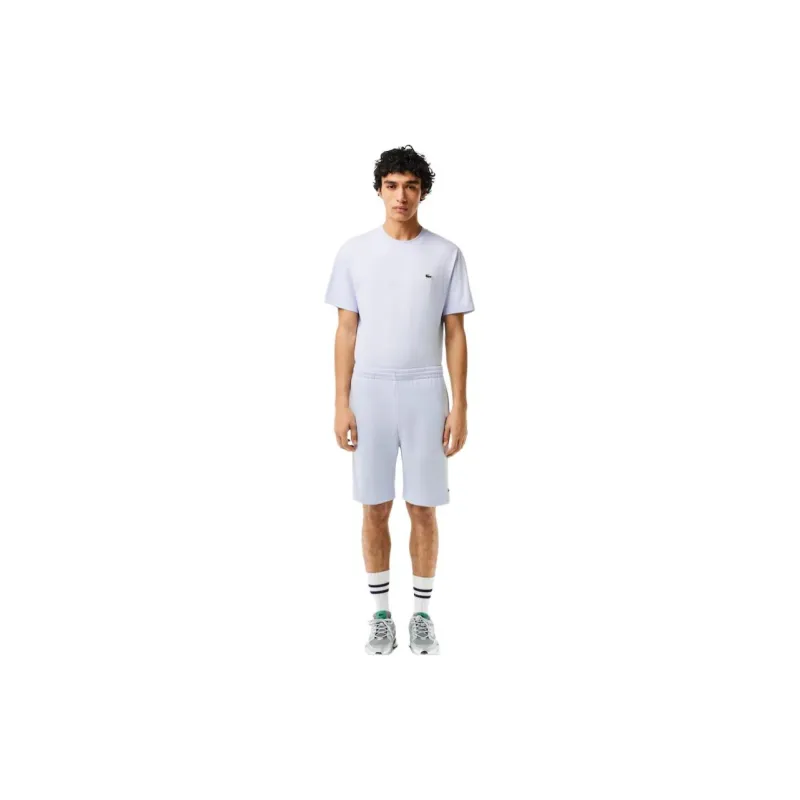 LACOSTE Logo appliqué Fleece Shorts-1