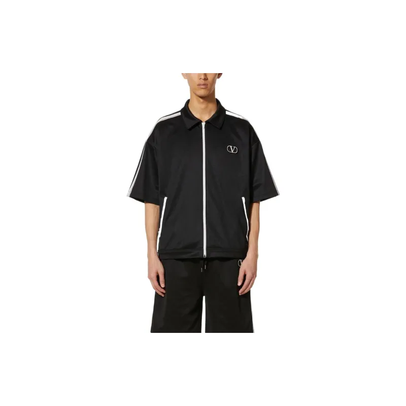 Valentino SS23 Polo Shirt Men's Black-1