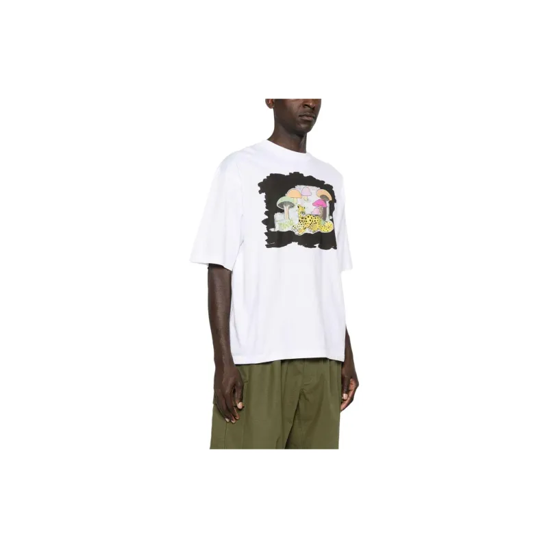 MARNI Graphic print Cotton T shirt-3