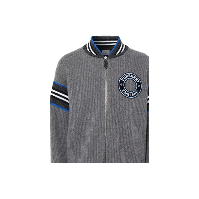 Burberry Jacket Men's Dark Heather Gray-4