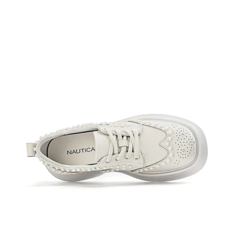NAUTICA Loafers 5cm Women's Black-10