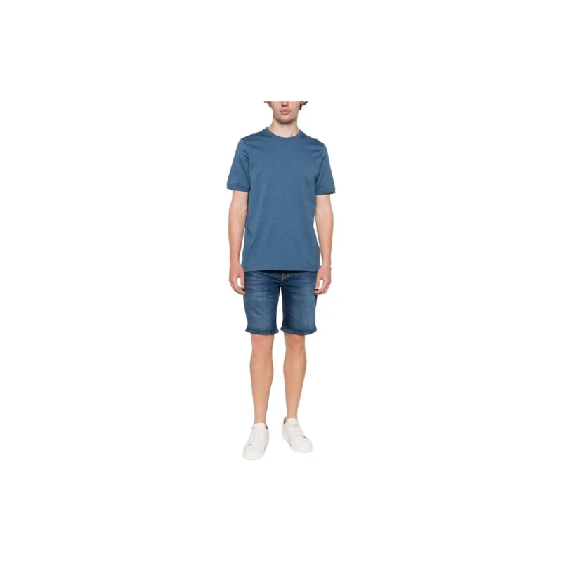 Tommy Hilfiger Logo embroidered Cotton T shirt-1