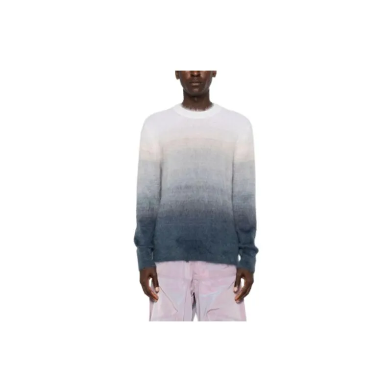 OFF WHITE Arrow Grad Gradient Effect Knitted Jumper-1