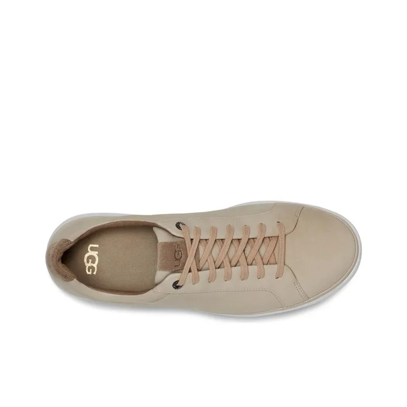 UGG Low Top Skateboard Shoes Men's Beige-3