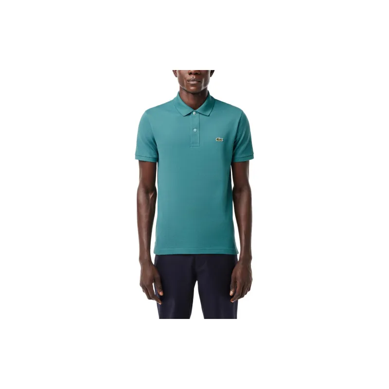 LACOSTE Logo-embroidered Cotton Polo Shirt-1