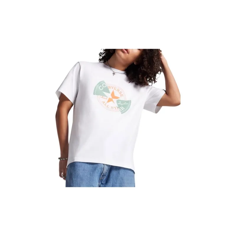 Converse Distorted Patch T Shirt-2