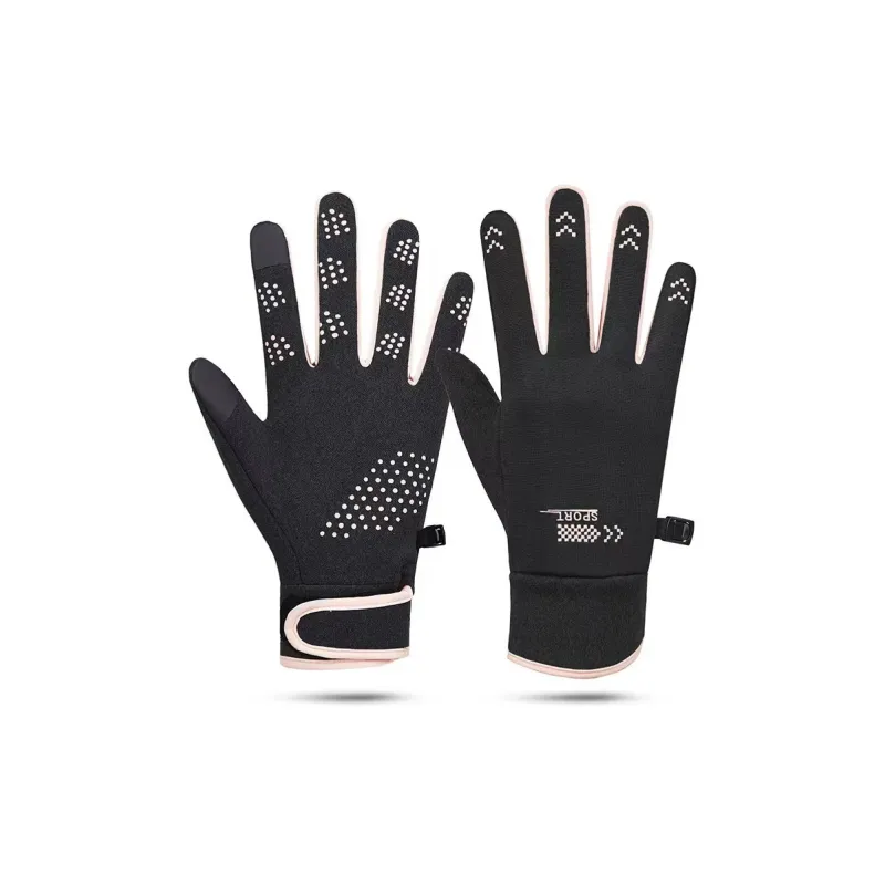 Yi Bu Kang Dralon Composite Crystal Fleece Gloves Unisex-3