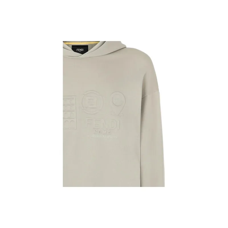 FENDI SS22 Sweatshirt Men's Gray-6