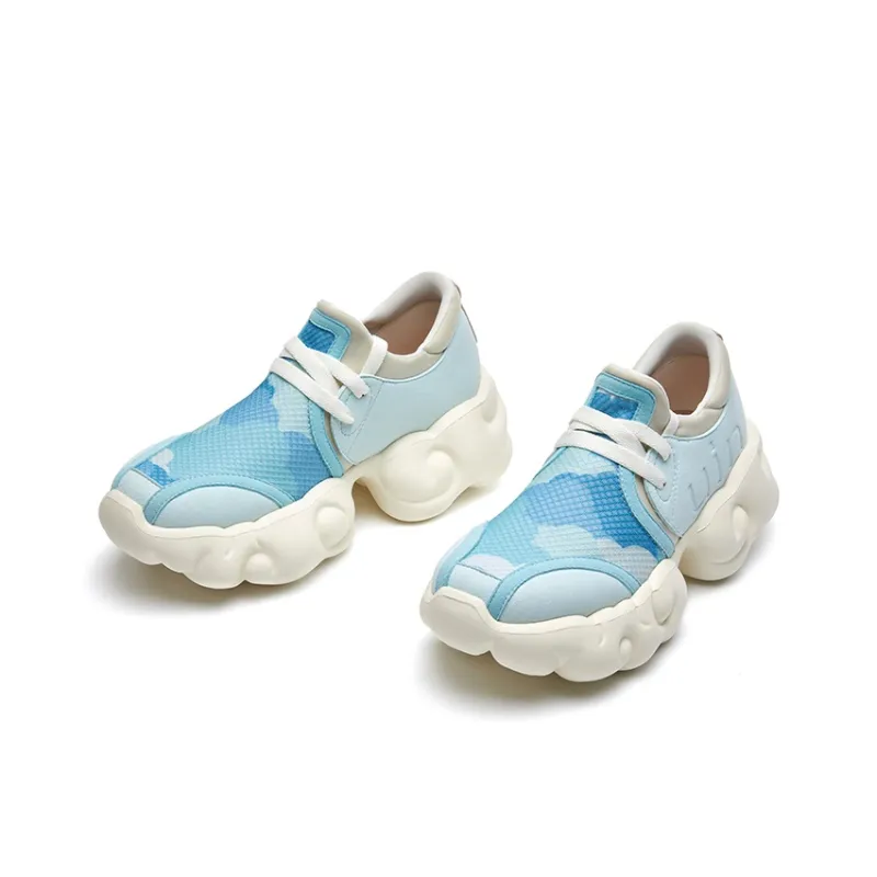 U.IN Painted Travel Cloud Collection Low Top Chunky Sneakers Women's-84