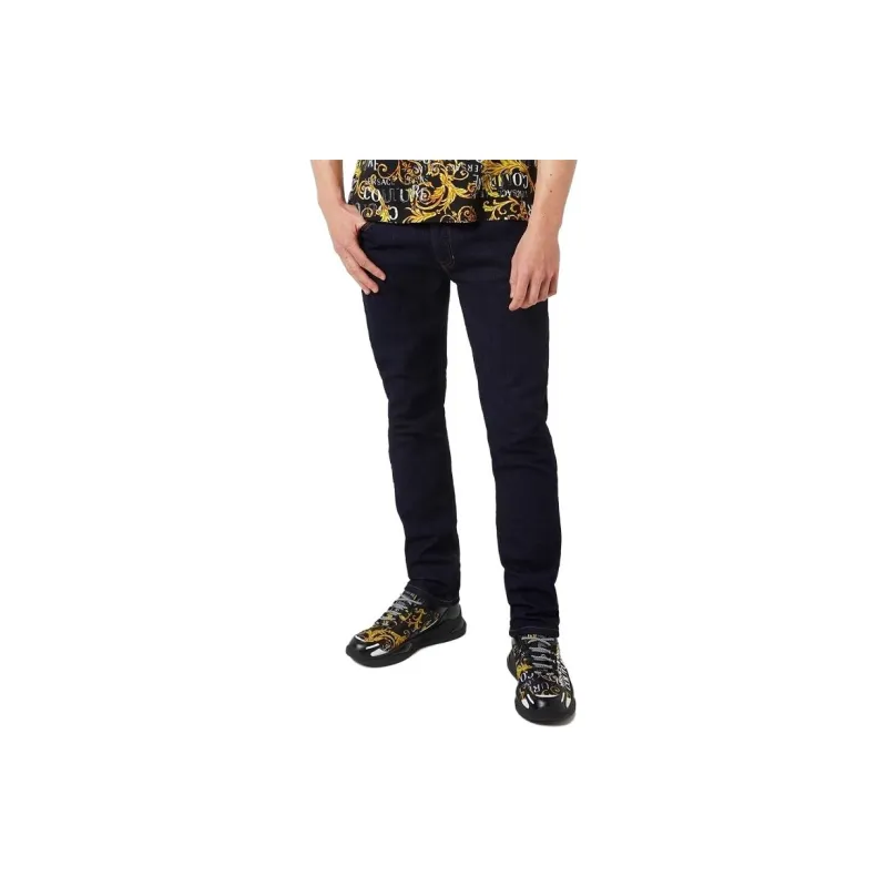 VERSACE JEANS COUTURE Jeans Men Dark Blue-2
