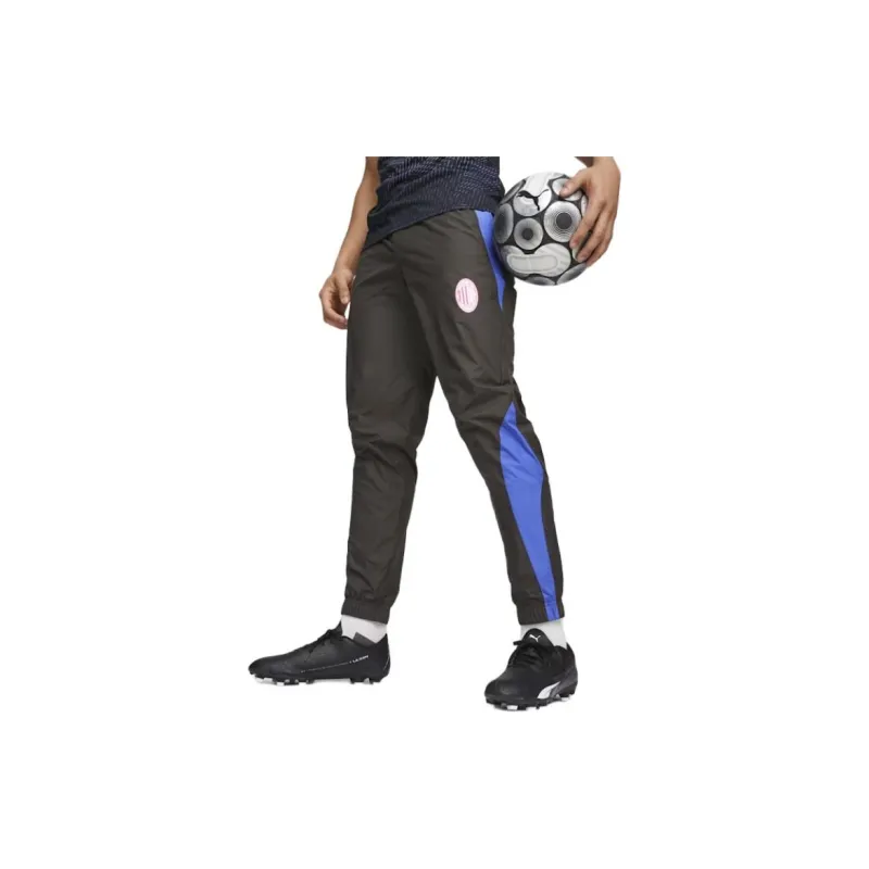 PUMA AC Milan Football Prematch Casual Pants Men Black-4