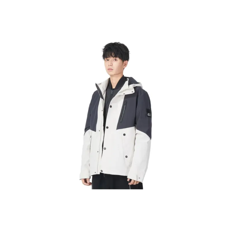 Jack Wolfskin Water Resistant Windproof Breathable Windbreaker Jacket Unisex-20