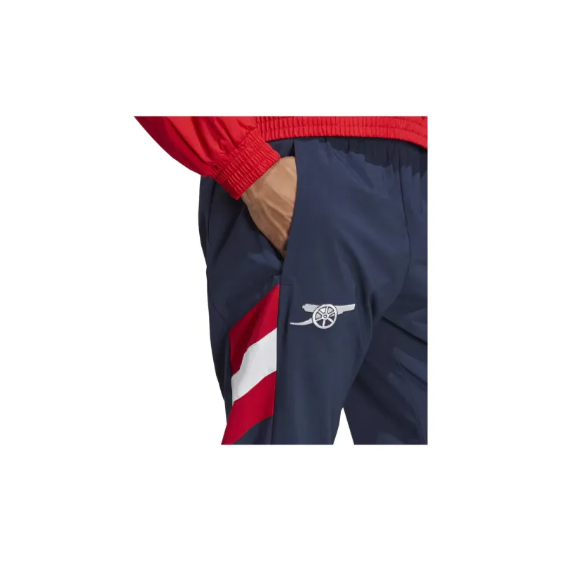 Adidas SS23 ICONS Collection Knitted Sweatpants Men College Navy-4