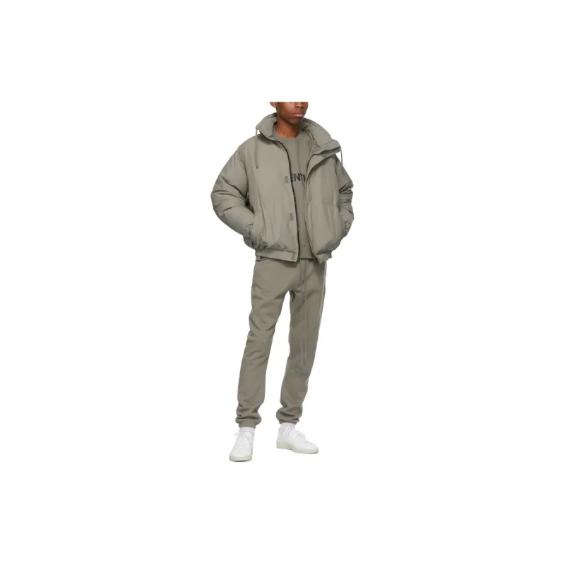 Fear Of God Essentials FW21 Puffer Jacket Men's Taupe-2