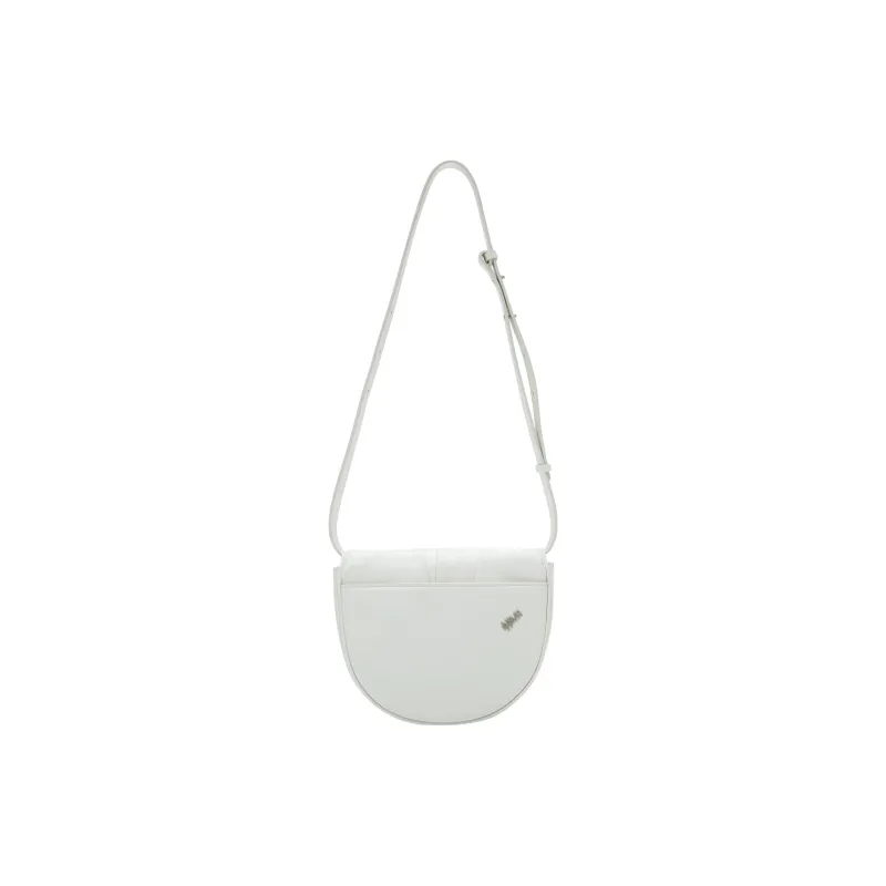 ADER ERROR Cow Leather Saddle Bag, Crossbody Bag, Shoulder Bag Regular Women's Ivory White-2