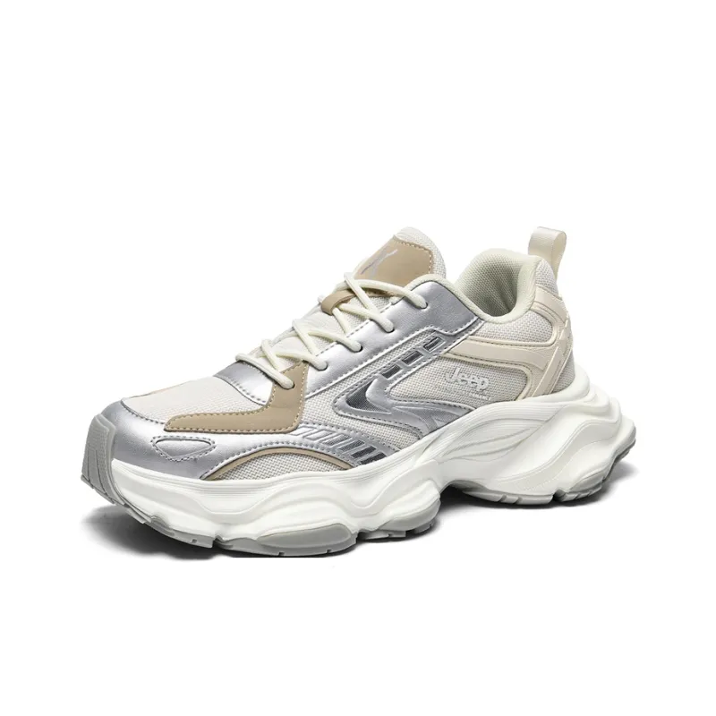 Jeep Anti-Slip And Wear-Resistant Coverage Low-Top Chunky Sneakers Men's-13