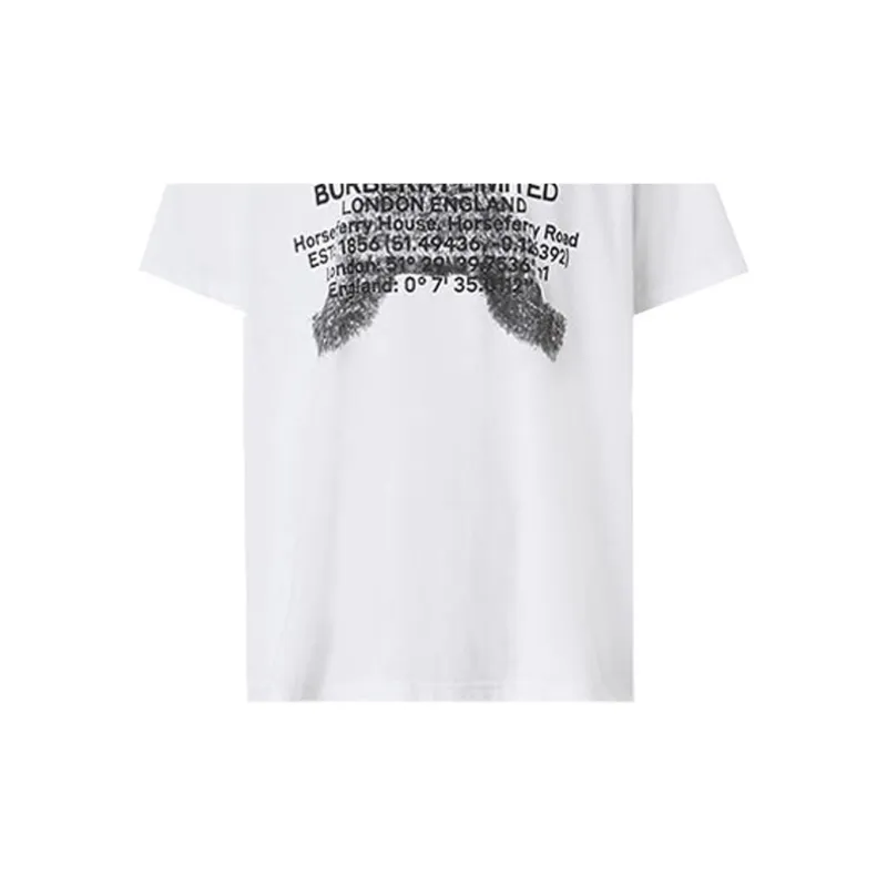 Burberry Montage Print Oversized T Shirt-5
